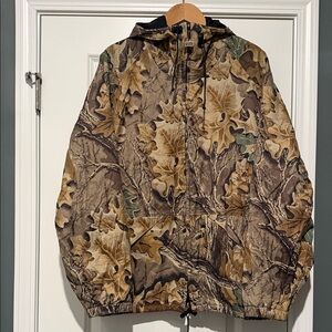 Walls Woodland Camo Windbreaker Jacket